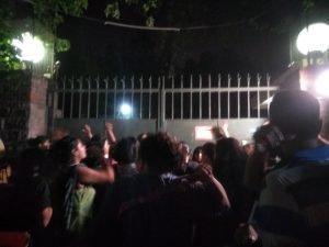 DU girls protest against curfew timings, demand hostels for all
